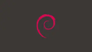 1080p Minimalist Debian Logo