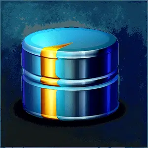 3D Database Icon PNG loq