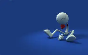 3D Desktop Robot Character