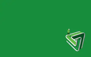 Minimalist Digital 3d Golf Desktop