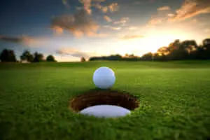 Aesthetic Sky 3d Golf Desktop