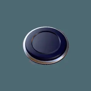 3D Home Button Model PNG grj