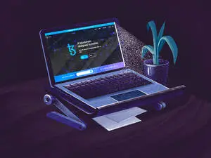 3D Laptop In 2D