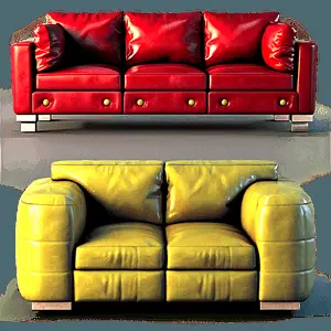 3D Modern Furniture PNG 90