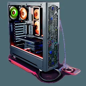 3D Rendering PC PNG lhf