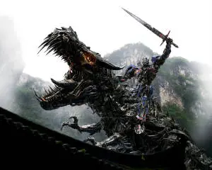 4K Ultra HD Transformers Mech Dinosaur Sword
