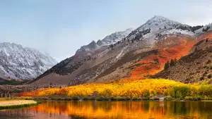5K Mountain Landscape Desktop