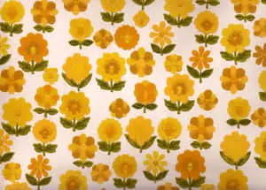 Floral Retro Style 70s Aesthetic Desktop