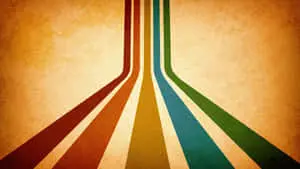 Lines In Retro Style 70s Aesthetic Desktop