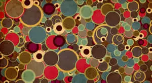 70s Aesthetic Desktop Psychedelic Circle Digital Art