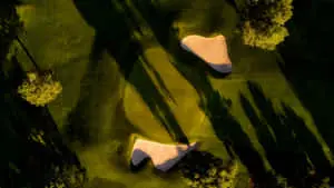 Sunset Course 720p Golf Background