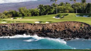 Mauna Kea 720p Golf Course Background