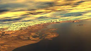 8K 7680x4320 Ultra HD Resolution Desktop Sunset