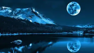 A Mesmerizing View of the Full Moon