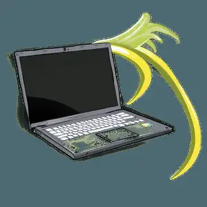 Advanced Laptop Illustration PNG rkt