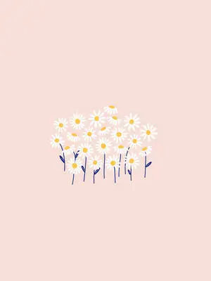 Aesthetic Daisies Cute Tablet 