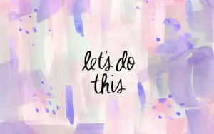 Get a creative and aesthetic desktop background! 