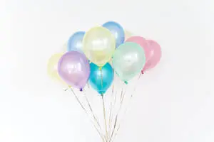 Aesthetic Desktop Balloons