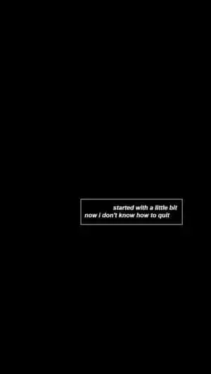 Aesthetic Home Screen Dark Quotes
