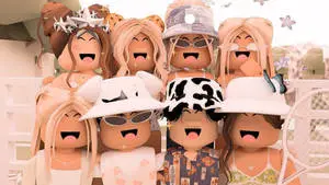 Aesthetic Roblox Girl Group