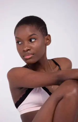 African Woman Staring Out