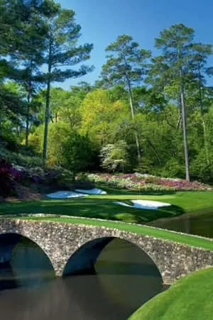 Android Golf Course Background Near Bridge
