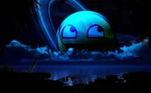  Caption: Stunning Animated Desktop Background 