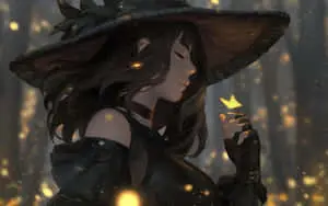 Aesthetic Witch Anime Girl Profile Picture