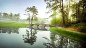 Tee off at Augusta National Golf Club