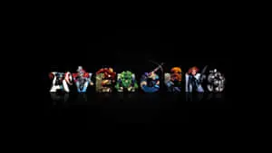 Avengers Laptop Typography Art