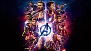 Avengers Logo Marvel Laptop