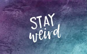 #: "Embrace the Awkward" on Gradient Background.