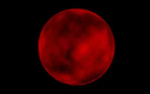 Blurry Blood Moon