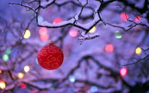 Celebrate the holiday season with a festive Christmas Aesthetic Desktop