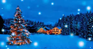 North Pole Christmas Aesthetic Computer