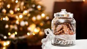 Christmas Cookies Aesthetic Desktop