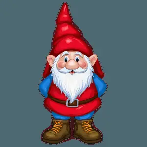 Christmas Gnome PNG vam