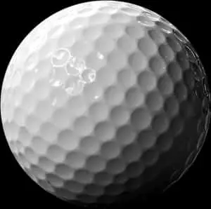 Close Up Golf Ball Dimples Texture