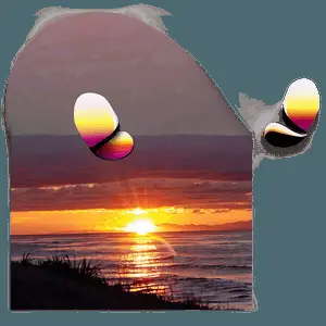 Cool Sunset Wallpaper PNG xer5