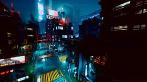Beyond the neon skyline, a dystopian future awaits in Night City.