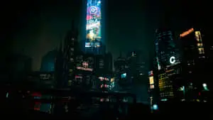 Explore the cyberpunk night city and all its futuristic features 