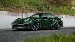 Dark Green Porsche 911 
