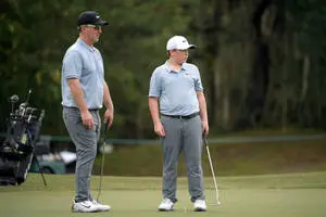 "Renowned Golfer, David Duval, Shares a Special Moment with His Son, Brady Duval"