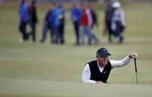 David Duval On Golf Course