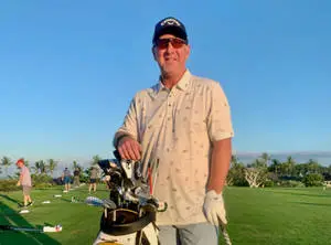 David Duval On Golf Course