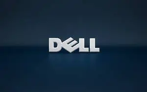 Dell Laptop Logo 3D