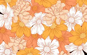 Desktop Aesthetic Flowers Art