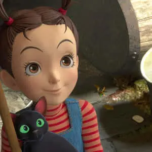  Caption: A magical Disney world showing various 3D animated movie characters 