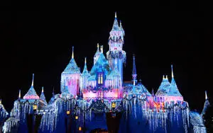 Disney Desktop Castle In Black