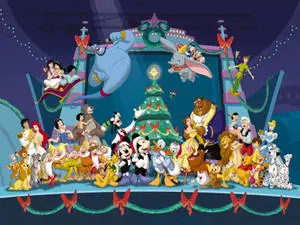 Disney Desktop Christmas Theme
